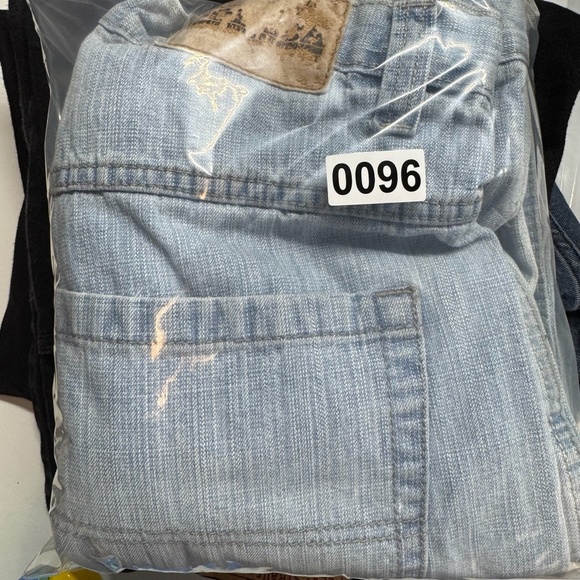 Dodeca Jeans Mens 40x32 Blue Wide Leg High Rise Light Wash - Picture 11 of 11